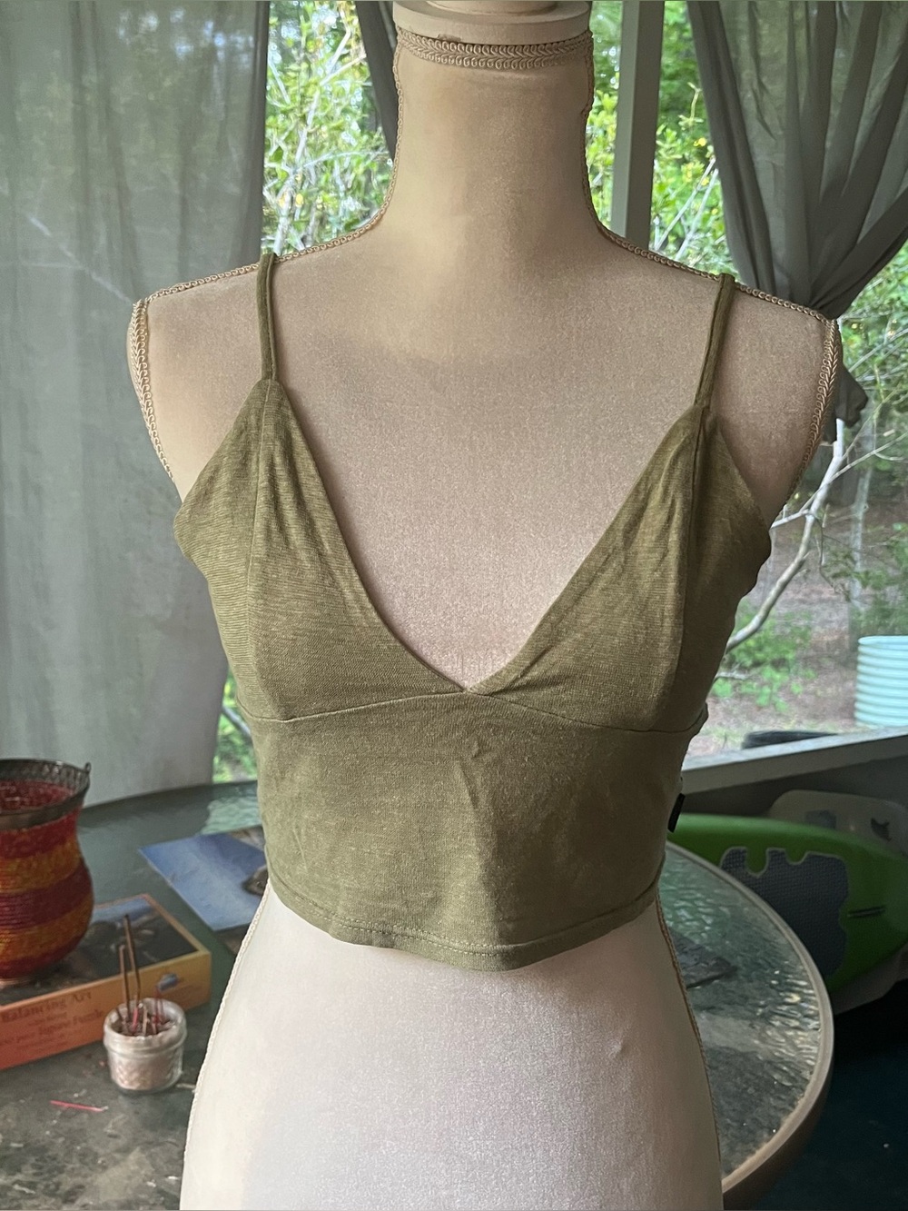 Afends Crop Tank sz 4/S